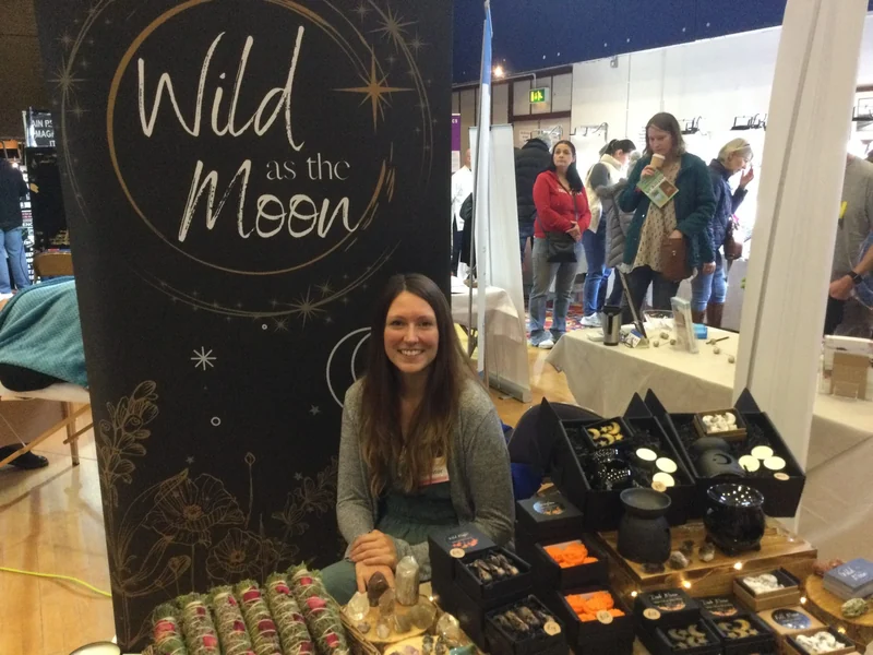 The Wild Moon festival stand